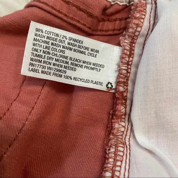 Wild Fable Paperbag Shorts Womens Large Double Button Pockets Pink High Waisted - Picture 5 of 9